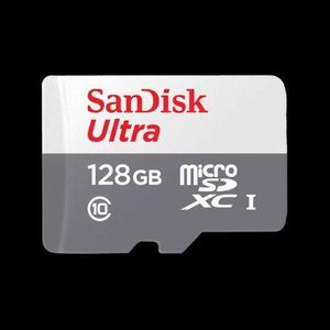 Sandisk  Ultra microSD Card 100MB/s Without Adapter – 128GB (SDSQUNR-128G-GN6MN) Ultra microSD Card 100MB/s Without Adapter – 128GB (SDSQUNR-128G-GN6MN)