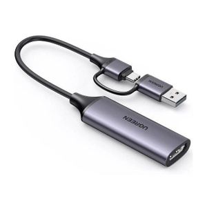 Ugreen  CM716 USB HD Video Capture Card, 4K@30Hz HDMI Input, 1080p@60Hz Capture – HDMI to USB Adapter for Streaming, Recording, Gaming & Video Conferencin