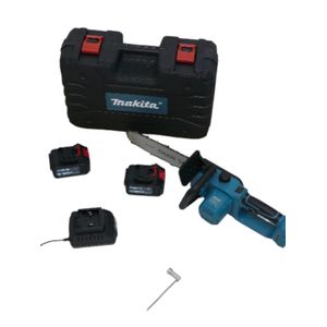 Makita 12" Cordless Chainsaw with 2 batteries and charger