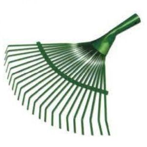 Plastic Leaf & Lawn Rake – Heavy Duty Garden Rake for Leaves, Grass & Yard Cleaning