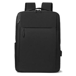 Water Resistant 16 Inch Laptop Backpack Bags With USB Waterproof-black