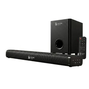 Sayona  SHT-S02 Wireless sound bar with 6.5" subwoofer system 2.1.2CH with Bluetooth, FM radio, USB play, coaxial, optical,arc,AuX connections with remote 16000W PMPO