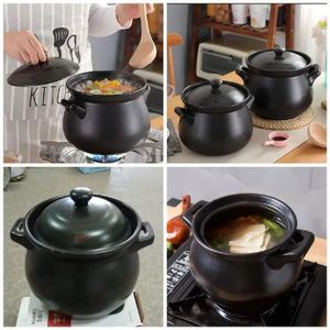 PORCELAIN COOKING POT