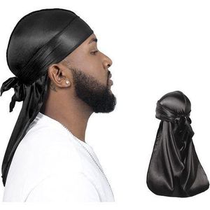 Imported Premium Quality Plain Colour Silky Durag