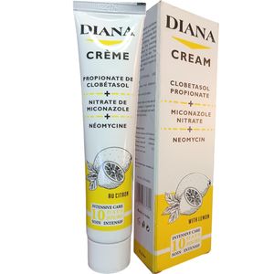 Diana CREAM Clobetasol Propionate Miconazole Nitrate Neomycin Creme cf