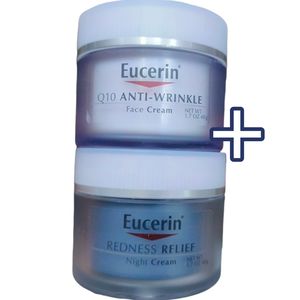 Eucerin Anti-Wrinkle Face Cream + Redness Relief Night Cream