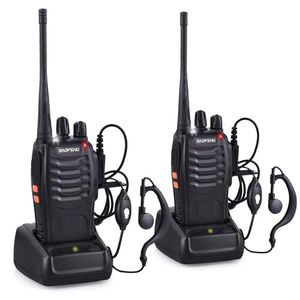 Baofeng BF-888S Walkie Talkie UHF 16CH Rechargeable Security Device