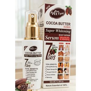 VEET GOLD Cocoa Butter Super Whitening Serum.