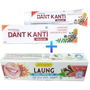 Pantajali Dant Kanti + Laung Ayurvedic Toothpaste cf