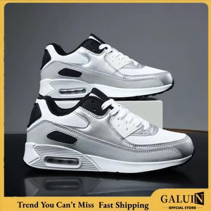 GALUIN Men's High stretch sports shoes Running Shoes Anti-slip Casual Air Cushioned Shoes Versatile Comfortable casual sport shoes