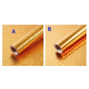 Gold Aluminium Foil /Kitchen Table Top Liner- 60cm X 300cm