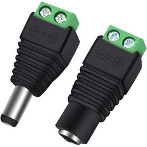 DC Male & Female Power Adapter Connector