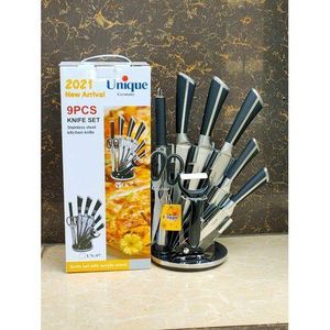UNIQUE Stainless Steel Knife Set