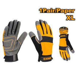 Ingco Mechanic gloves "Size:XL