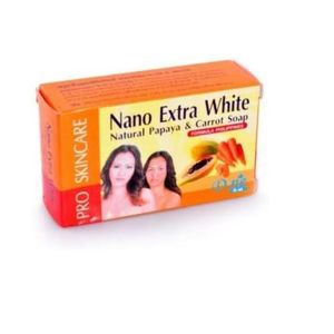 Nano Thai Herb SOAP EXTRA WHITE NATURAL PAPAYA & CARROT
