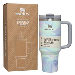 Stanely Cups 40oz Insulated Tumbler – Premium Stainless Steel Travel Mug with Handle & Straw , Keeps Drinks Cold 24H & Hot 12H