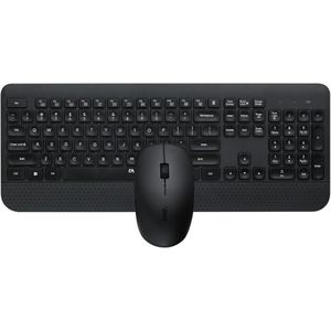 Rapoo Wireless Combo Wireless Optical Mouse & Keyboard BLACK