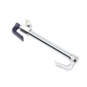 Compact Design car security lock ideal for parking safety Heavy Duty Universal Anti-Theft Security Car Steering Wheel Lock Brake Clutch Lock Retractable Locking Hook Device with 3 Keys