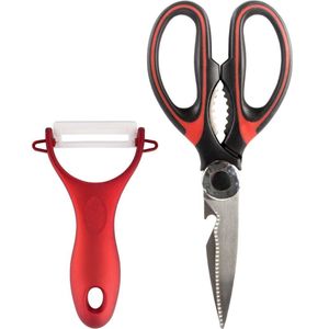 3-in-1 Kitchen Set – Knife Sharpener, Peeler & Scissors