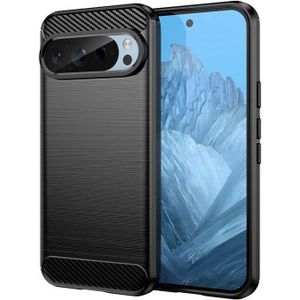 Google Pixel Google Pixel 9 / 9 Pro Luxury KOARWVC Carbon Fiber Shockproof Rugged Shield TPU Back Cover – Durable, Slim & Stylish
