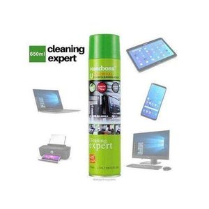Handboss Computer CLEANER Foam 650ml Green Universal Foam Cleaner - 650ml, Non-Toxic, Fast Cleaning for Surfaces & Electronics