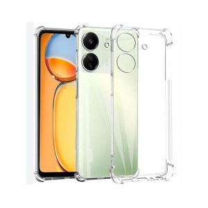 Xiaomi Redmi 13 Crystal Clear Case – Anti-Yellow, Slim Fit, Shockproof Transparent Protective Cover