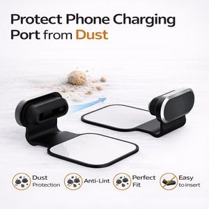( 2 PIECES )Phone Charging Port Dust Plug – For Type-C