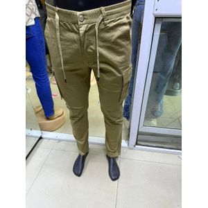 Men's Classic Fit Cargo Pant Trouser Green