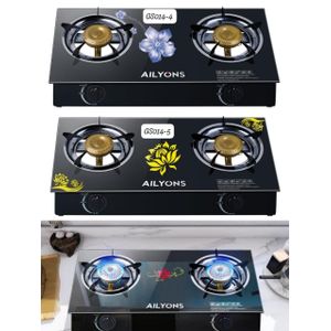 AILYONS Two burners  Glass top
