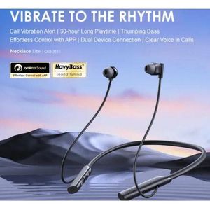 Oraimo Necklace Lite Neckband Wireless Earphones – Lightweight, Long Battery Life, Deep Bass, Comfortable Fit