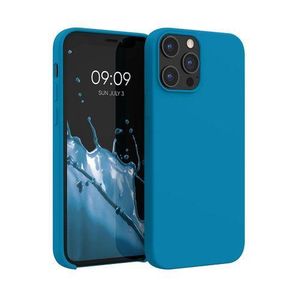 Soft Silicone Slim Fit Cover Anti-Scratch Shockproof for Apple iPhone 14 Pro Max - Denim Blue