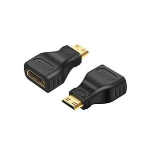 Mini HDMI Male To HDMI 19 Pin Female Adapter