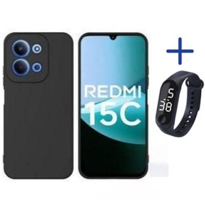 REDMI 15C soft back cover/Case LED 2