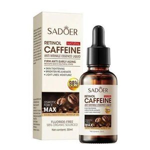 SADOER SADOER, Retinol And Caffeine Anti-wrinkle Essence Hydrating Face Serum