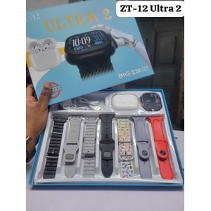 ZT-12 ULTRA 2 7 IN 1 Smart Watch plus FREE EARPODS