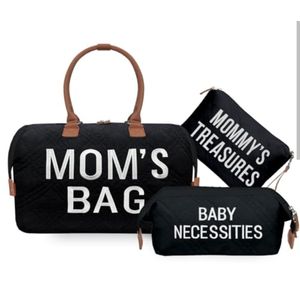 3 Pack Waterproof Mommy Travel Storage Bag