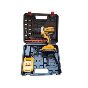 Dewalt 48V Cordless Power Drill Brushless Hammer with 2 48V Lithium Batteries + Free Accessories and Carrying Box