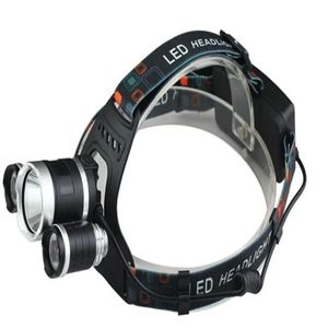 4 Modes Ultra Bright Rechargeable Head Lamp Led Torch, Outdoor Bike Headlight