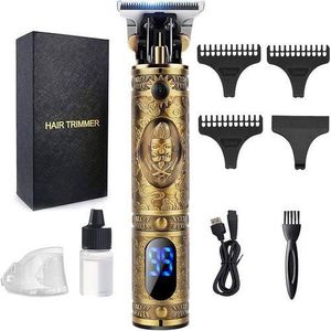 Professionnal Trimmer X Hair Clipper TMT69 3 Power Modes Cordless Grooming Kit Ergonomic Grip, Type C Fast Charging, Oil & 1 to 3 mm Guide Combs Included