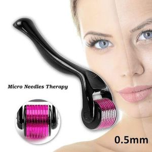 Derma Roller Hair Growth 0.5mm Roller System+ Free Gift Sadoer Hair Line Restoration, Hair Growth Serum