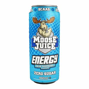 BCAAs Blue Raspberry Berry Flavour Energy Drink Can 440Ml
