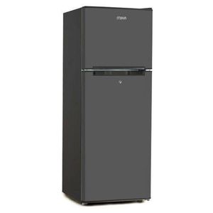 Mika 138 liters large capacity Double door, Top mount freezer Defrost