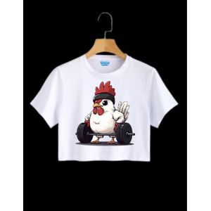 Women's casual crop tshirt