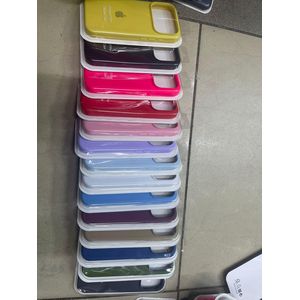 Apple Quality Shockproof Original Silicone Cover Case – Durable, Slim & Stylish Protection for iPhone 17 Pro - Dark Grey / Charcoal