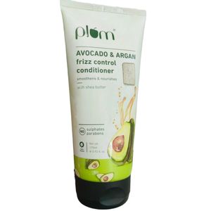 Plum Avocado & Argan Frizz Control Conditioner With Shea Butter bc