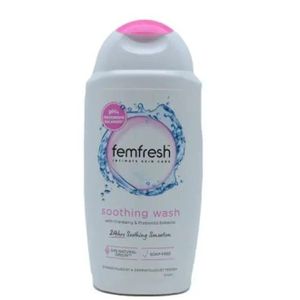 Femfresh Ultimate Care Soothing Wash for pH-balance soothing, hydrating and protect delicate intimate skin