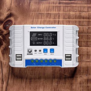 Stable Performance 12V/24V 20A PWM Solar Charge Controller with LCD Screen
