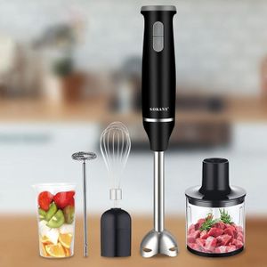 Immersion Hand Stick Blender Electric Food Vegetable Grinder Hand-Held  Cooking Complementary Food Machine EU Plug
