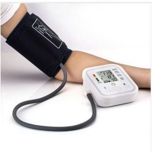 Electronic Arm Blood Pressure Monitor – Automatic Digital Upper Arm Machine with Large LCD Display, Accurate Readings, Portable Health Care Device
