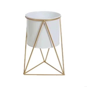 Nordic Geometric metal iron flower pot 